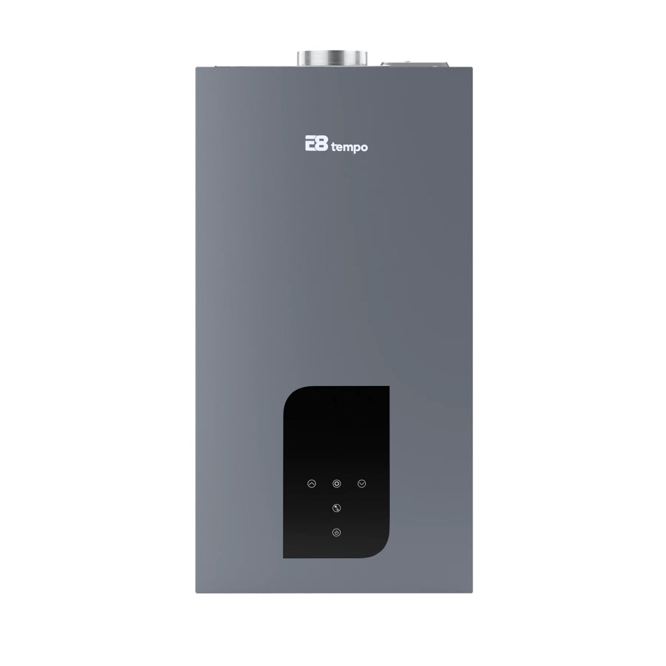 Настенный газовый котел E8 tempo GHB24V (серая металлическая панель)