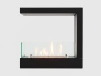 Встроенный биокамин Lux Fire Торцевой 490 S ВБКТ-490S