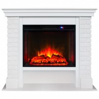 Каминокомплект RealFlame Brixton 25.5 WT с очагом Sparta 25.5