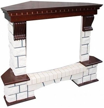 Портал Royal Flame Pierre Luxe угловой под очаг Dioramic 28 FX