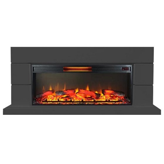 Каминокомплект Interflame Норд с очагом Foton 36 LED FX QZ черный