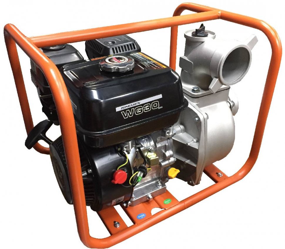 Бензиновая мотопомпа Zongshen WG 30