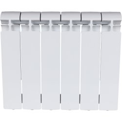 Радиатор алюминиевый STOUT Alpha 350 (6 секций)