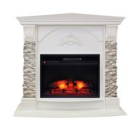 Каминокомплект RealFlame Athena Corner GR STD/EUG/24 WT с очагом Eridan 24