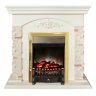 Каминокомплект RealFlame Neapolis WT с очагом Fobos Lux Brass S