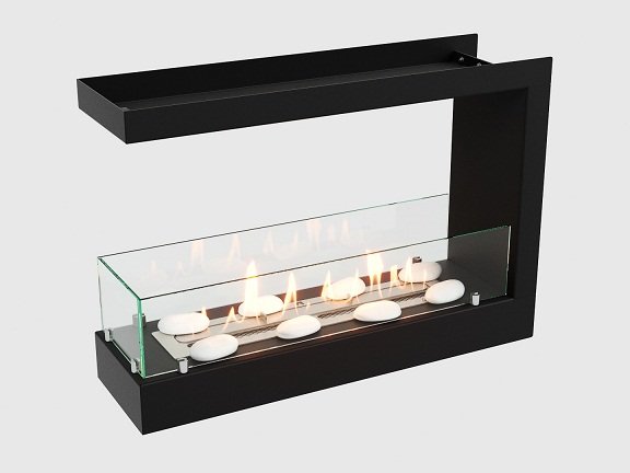 Встроенный биокамин Lux Fire Торцевой 690 S ВБКТ-690S