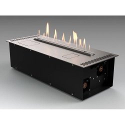 Автоматический биокамин Lux Fire Smart Flame 700 RC Inox