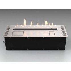 Автоматический биокамин Lux Fire Smart Flame 700 RC Inox