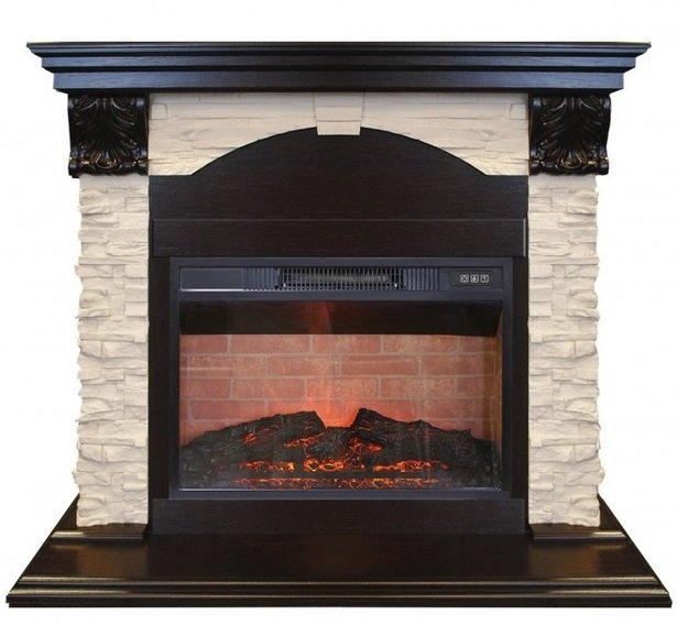 Каминокомплект RealFlame Dublin LUX STD/EUG/24 DN с очагом Irvine 24