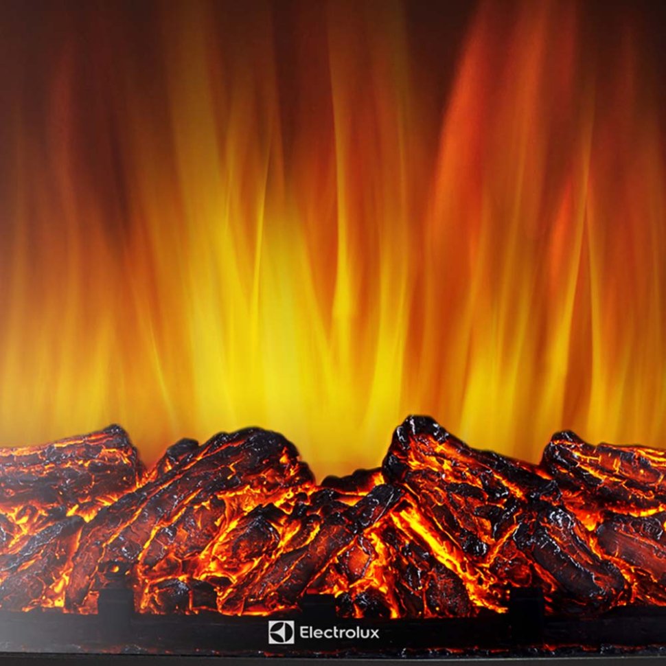 Каминокомплект Хорошие Камины Марс с очагом Electrolux Sphere Plus EFP/P-2720RLS белое дерево