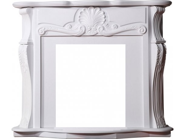 Портал Interflame Грация белый под классический очаг