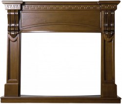 Портал Interflame Мюнхен средний дуб под очаги Panoramic 33