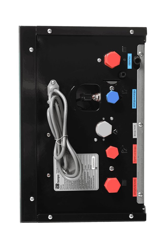 Настенный газовый котел E8 tempo GHC24V (черная стеклянная панель)