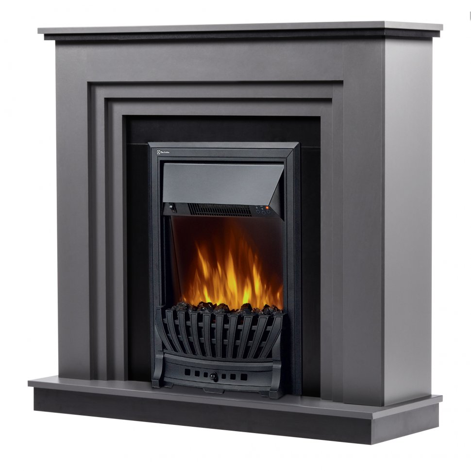 Каминокомплект Firelight Grado Classic с очагом EFP/P-1020LS графит/черный