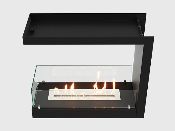 Встроенный биокамин Lux Fire Торцевой 755 М ВБКТ-755M