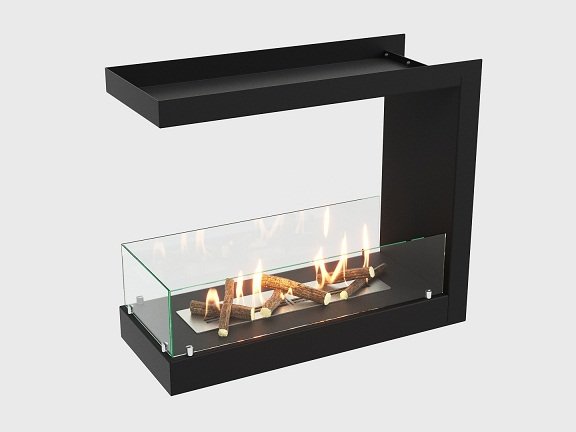 Встроенный биокамин Lux Fire Торцевой 755 М ВБКТ-755M