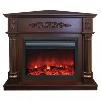 Каминокомплект RealFlame Silvia Corner 26 AO с очагом Moonblaze Deluxe