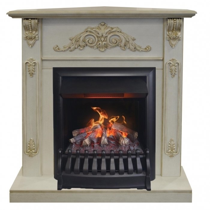 Каминокомплект RealFlame Anita corner STD/EUG WTG с очагом 3D Oregan