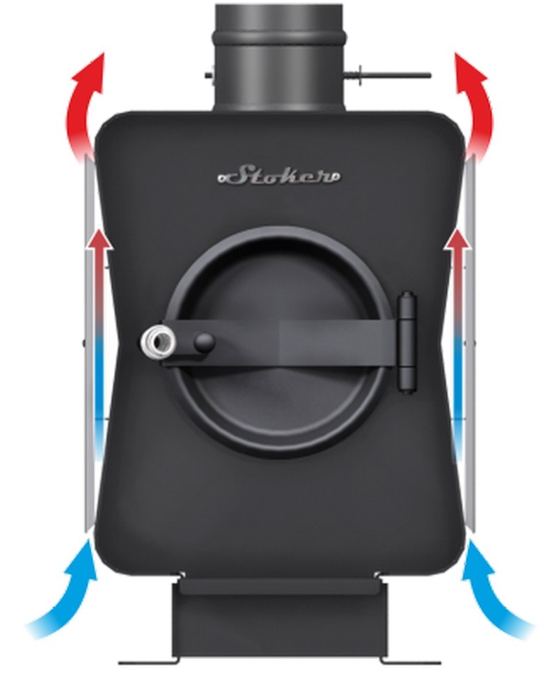 Печь отопительная Stoker Cадовая 70-ОВ