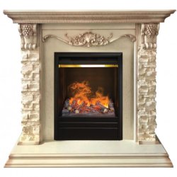 Каминокомплект RealFlame Patricia WT с очагом 3D Olympic