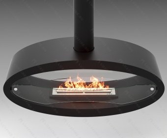 Подвесной биокамин Lux Fire Эллипс 1200