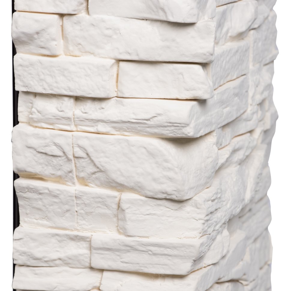 Портал Firelight Michigan 42/40/36 камень молочный/шпон темный дуб