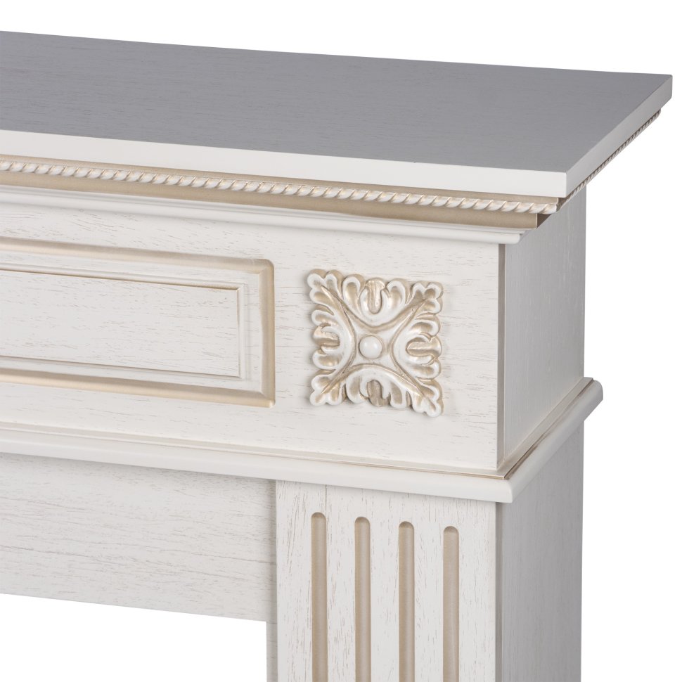 Каминокомплект Firelight Siena 42/40/36 + очаг Electrolux EFP/P-4220LS слоновая кость с золотой патиной