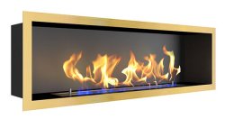 Биокамин Zefire Flagman 1000 латунный