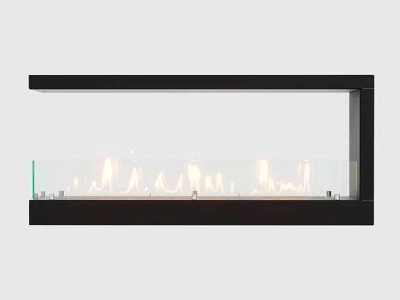 Встроенный биокамин Lux Fire Торцевой 1090 S ВБКТ-1090S