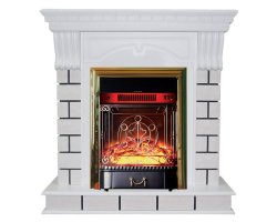 Каминокомплект Interflame Белси с очагом Majestic FX M Brass