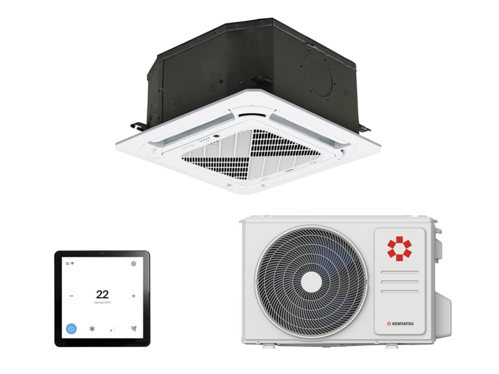Кассетная сплит-система Kentatsu KSZB35HZRN1W/KSUNB35HZRN1/KPU65-D4