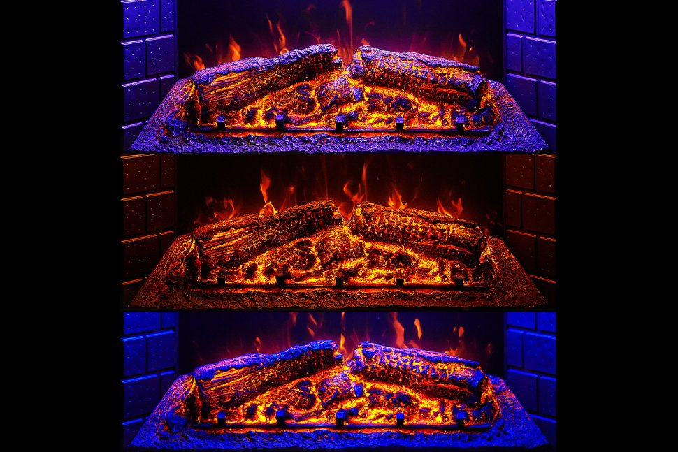 Каминокомплект Royal Flame Monaco (Разборный) с очагом Emerald 23 серый графит