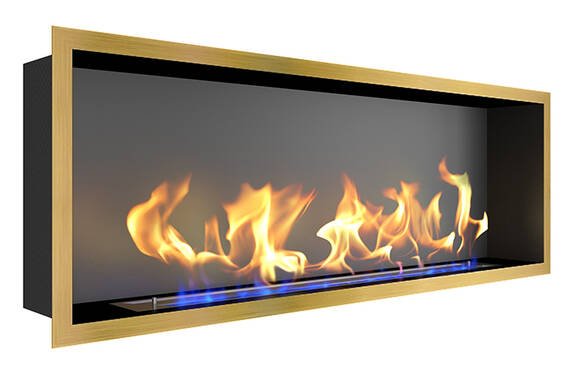 Биокамин Zefire Flagman 1300 латунный