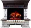 Каминокомплект Interflame Экстер махагон с очагом Panoramic 06 33 LED FX QZ