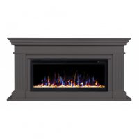 Каминокомплект RealFlame Ontario 42 GR с очагом Saphir 42