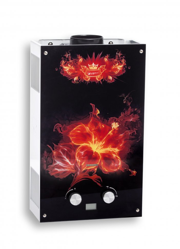 Газовый проточный водонагреватель WertRus 10EG Flower