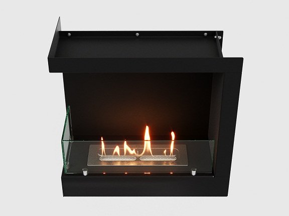 Встроенный биокамин Lux Fire Угловой 490 S