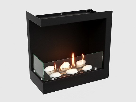 Встроенный биокамин Lux Fire Угловой 490 S