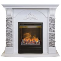 Каминокомплект RealFlame Athena GR STD/EUG/25/25'5 WT с очагом 3D Olympic