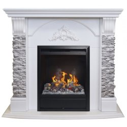 Каминокомплект RealFlame Athena GR STD/EUG/25/25'5 WT с очагом 3D Olympic