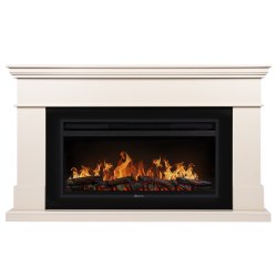 Каминокомплект Firelight California 42/40/36 + очаг Electrolux EFP/P-4220LS молочный
