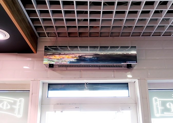 Электрическая тепловая завеса Тепломаш КЭВ-5П1153Е