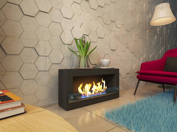 Биокамин напольный Zefire Constant 900