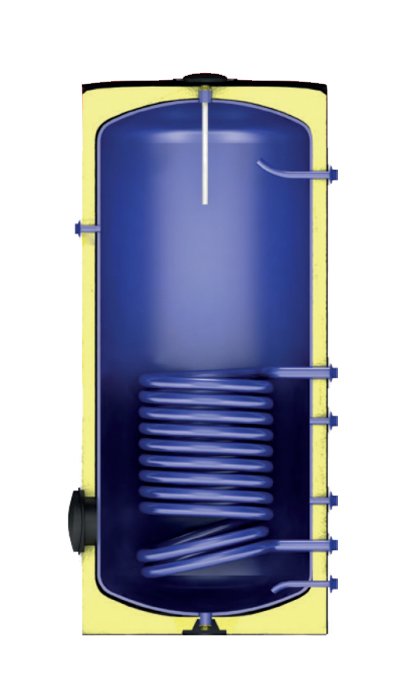 Бойлер косвенного нагрева Arideya Style 150 Black