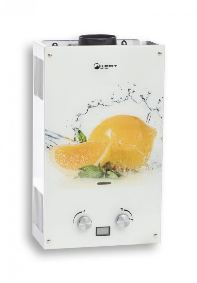 Газовый проточный водонагреватель WertRus 10EG Lemon
