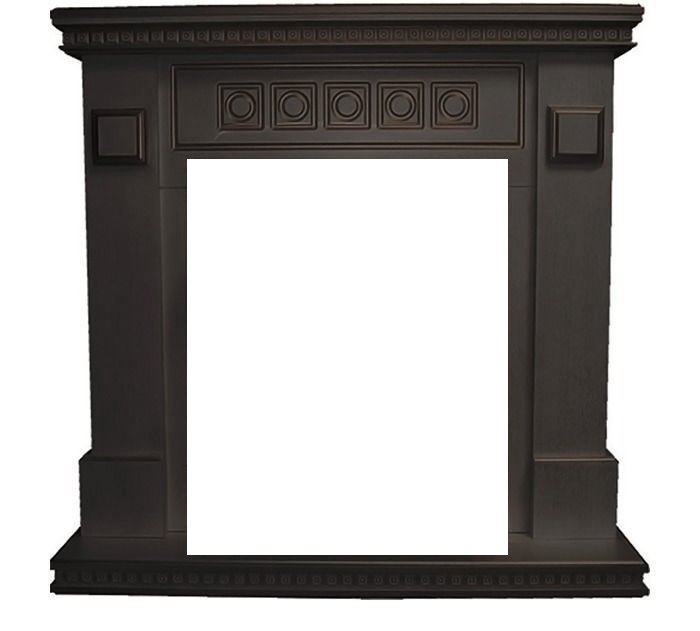 Портал Interflame Остин темный дуб под классический очаг