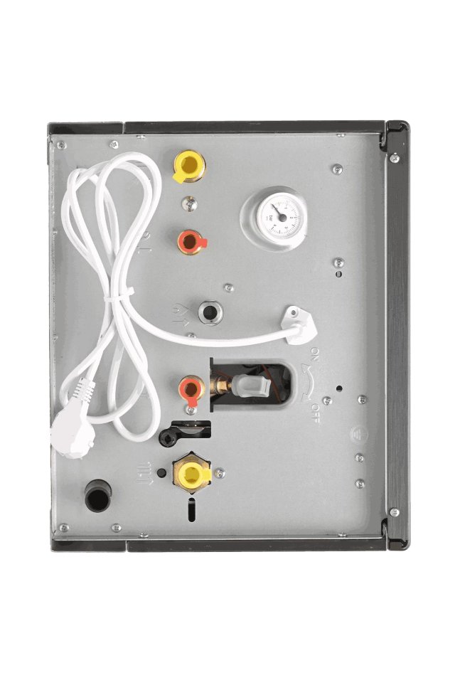 Настенный газовый котел E8 tempo GMA24V (черная металлическая панель)