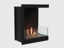 Встроенный биокамин Lux Fire Угловой 555 М