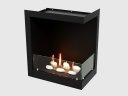 Встроенный биокамин Lux Fire Угловой 555 М
