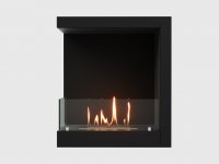 Встроенный биокамин Lux Fire Угловой 555 М